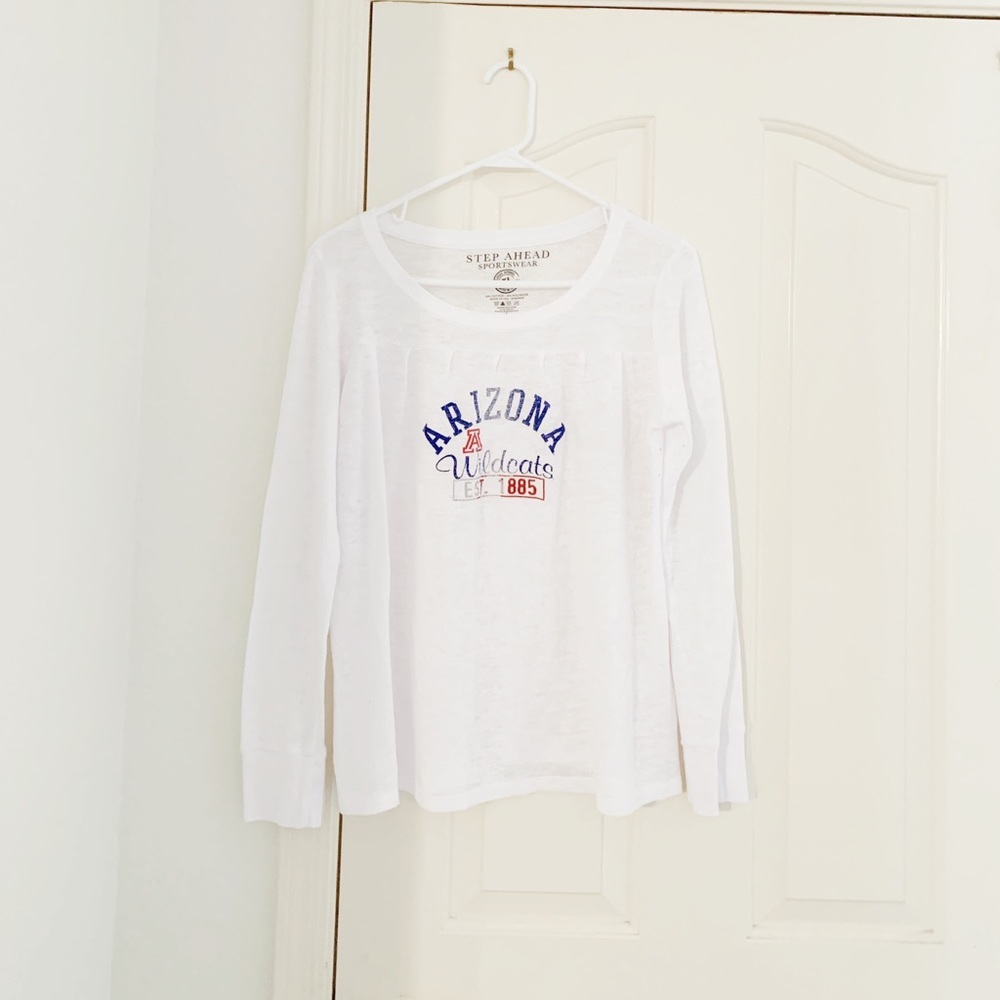 Arizona Wildcats White Long Sleeve Thermal Shirt